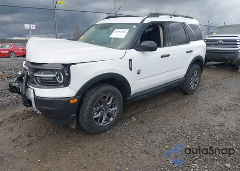 2025 Ford Bronco Sport Big Bend z USA, uszkodzony, nr VIN 3FMCR9BN4SRE19144